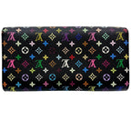 Louis Vuitton Multicolor Sarah Wallet Monogram Black Case Handbag — view 2