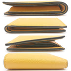 Gucci Folding Wallet Embossed Logo Yellow — view 4