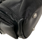 Louis Vuitton Shoulder Bag Carry-o-lucky PM Noir Leather — view 6