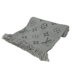 Louis Vuitton Scarf Echarpe Logo Mania Wool Silk