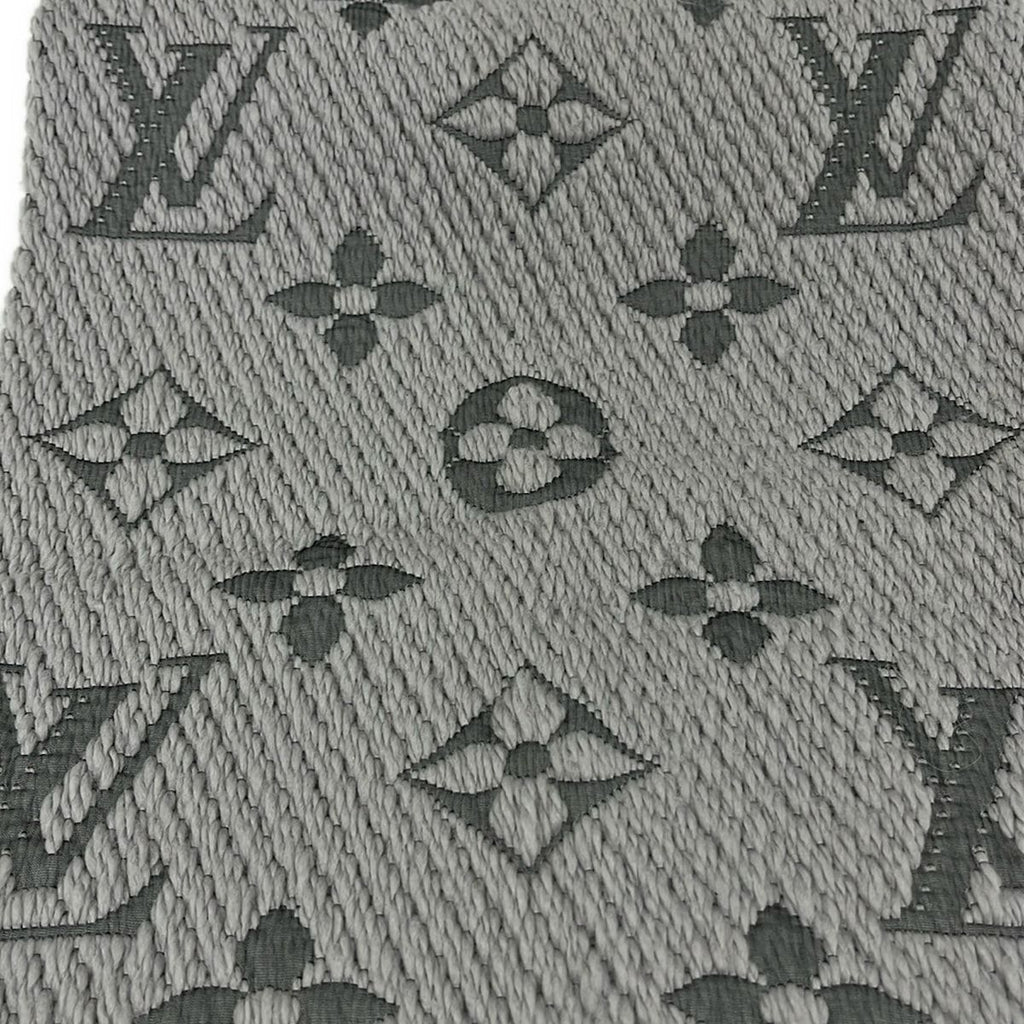 Louis Vuitton Scarf Echarpe Logo Mania Wool Silk — view 3