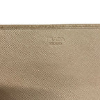 Prada Wallet Beige Shoulder Strap Removable Leather — view 6