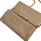 Prada Wallet Beige Shoulder Strap Removable Leather — view 3