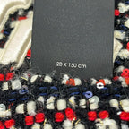Gucci Scarf Black Red Multi Mlb Collaboration San Francisco Giants Sequins — view 5