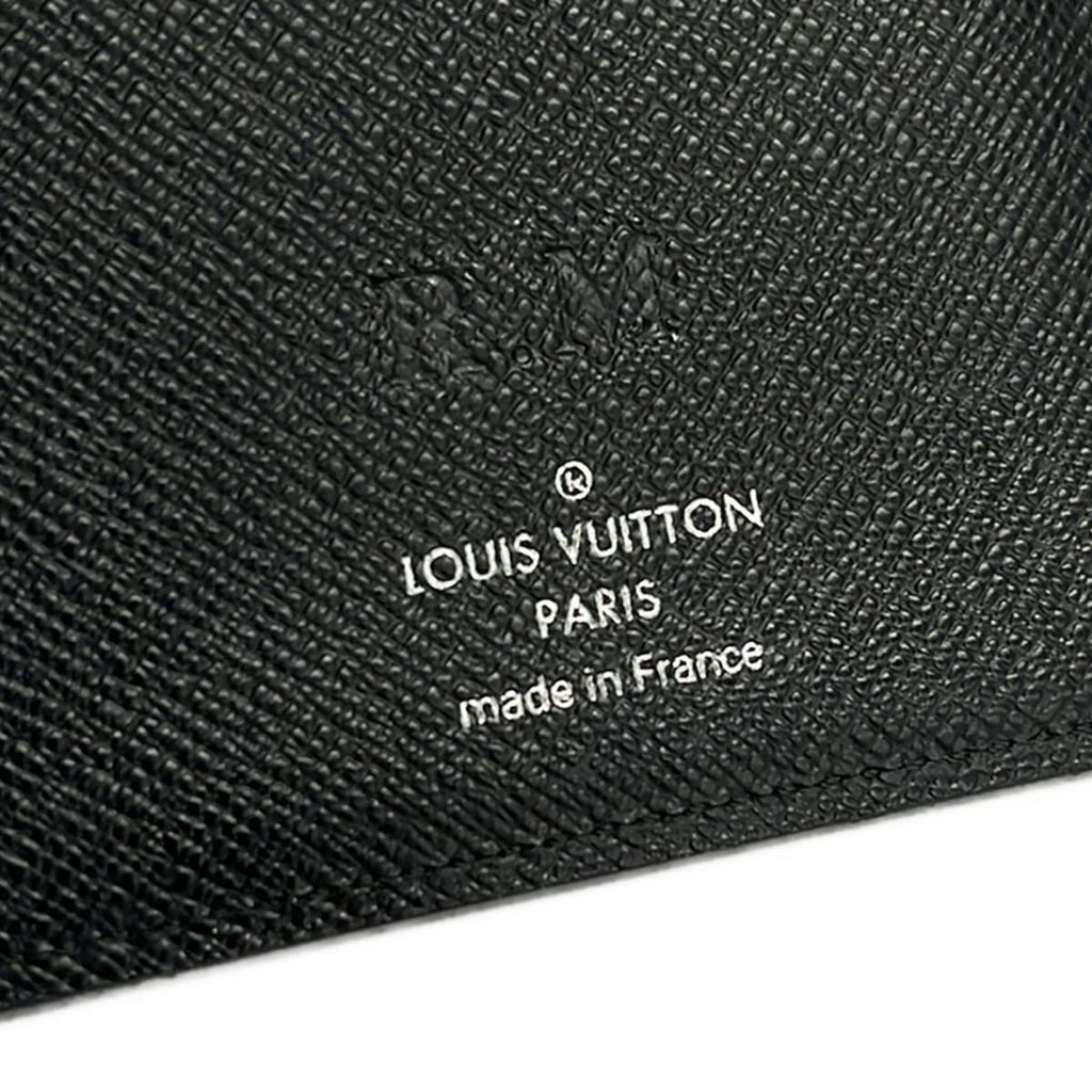 Louis Vuitton Wallet Epi Portefeuille Brazza Noir Leather — view 6