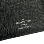 Louis Vuitton Wallet Epi Portefeuille Brazza Noir Leather — view 6