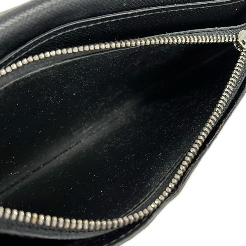 Louis Vuitton Wallet Epi Portefeuille Brazza Noir Leather — view 5