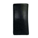 Louis Vuitton Wallet Epi Portefeuille Brazza Noir Leather — view 2