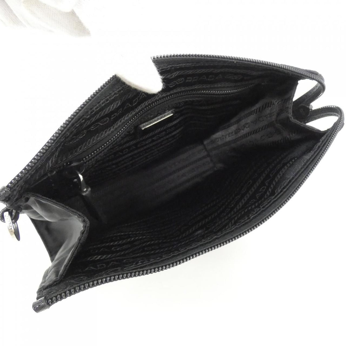 Prada Pouch Silver — view 6