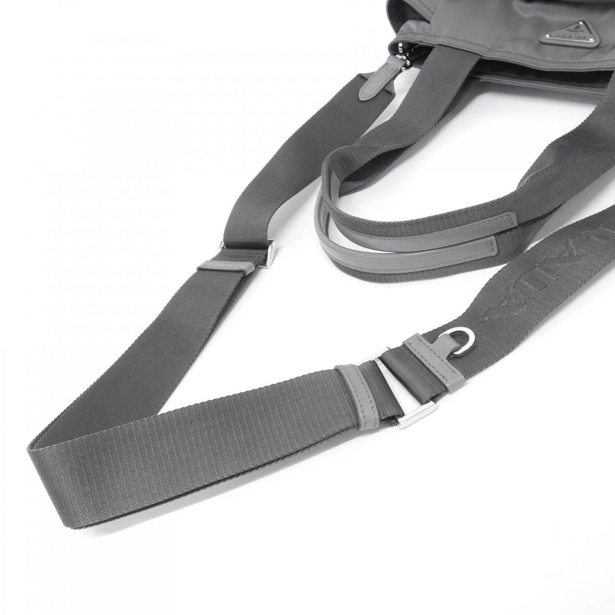 Prada Bag Handbag Silver — view 5