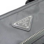 Prada Bag Handbag Silver — view 4