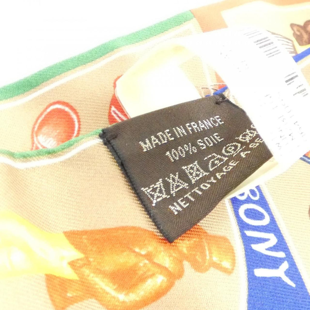 Hermes Funny Ice Cream Twilly Scarf — view 4