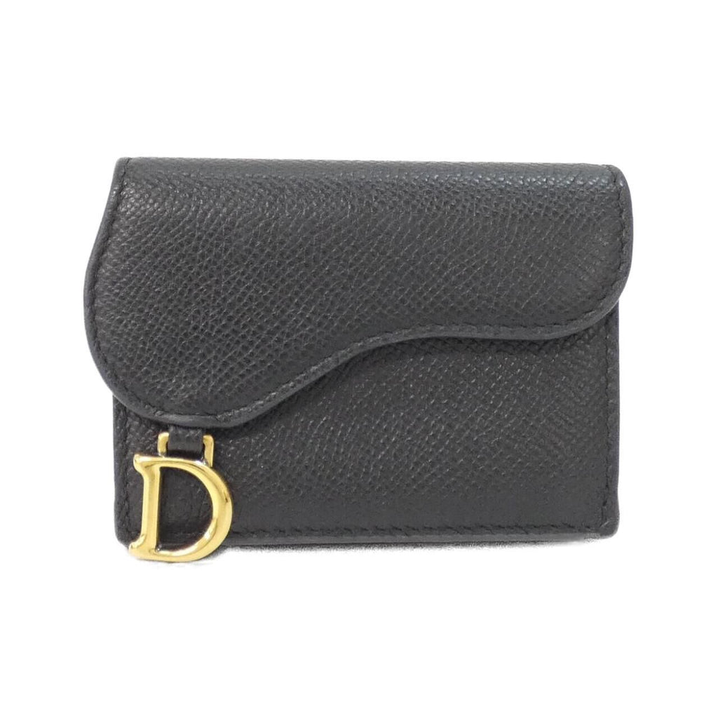 Dior Saddle Wallet Black