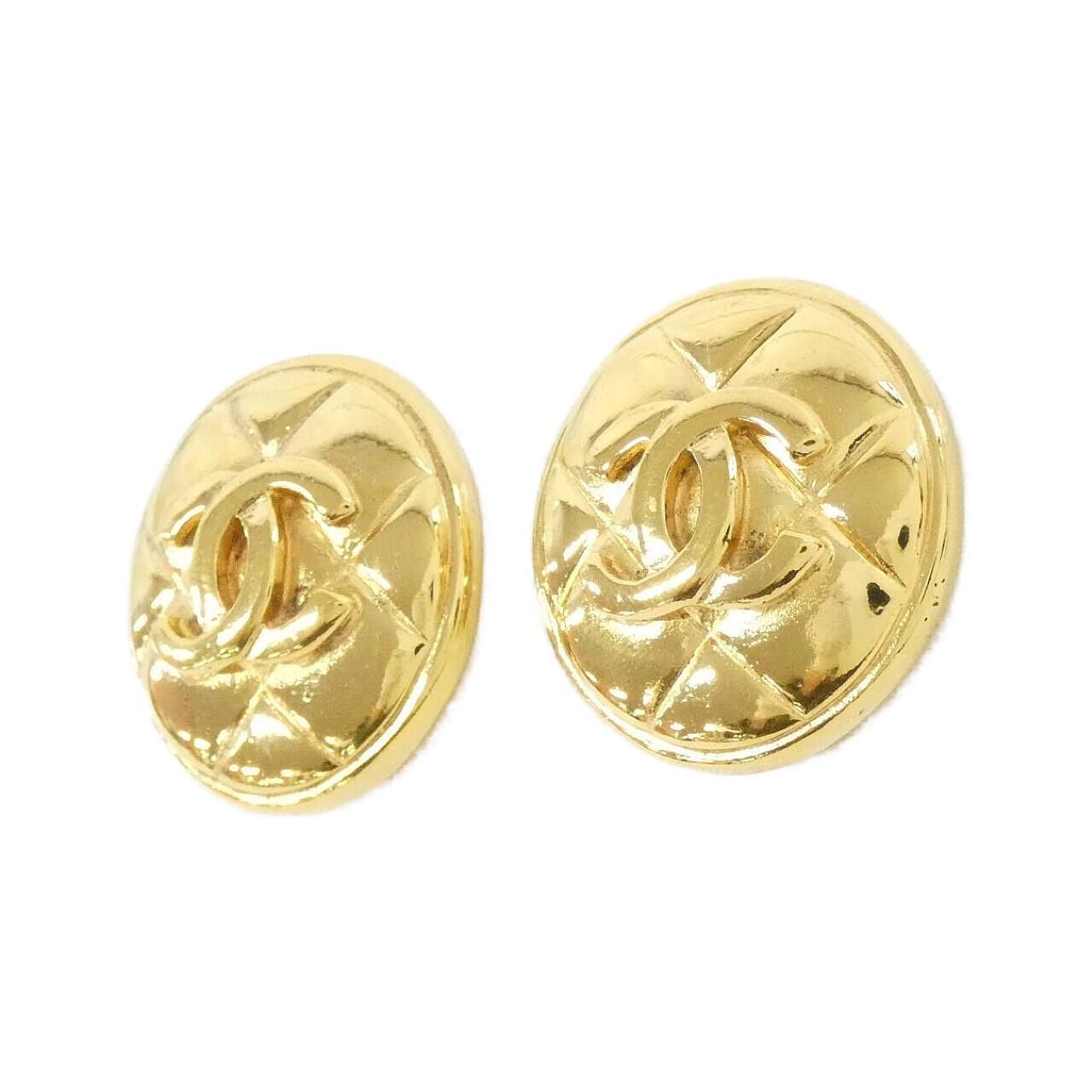 Chanel Vintage Earrings Gold — view 2