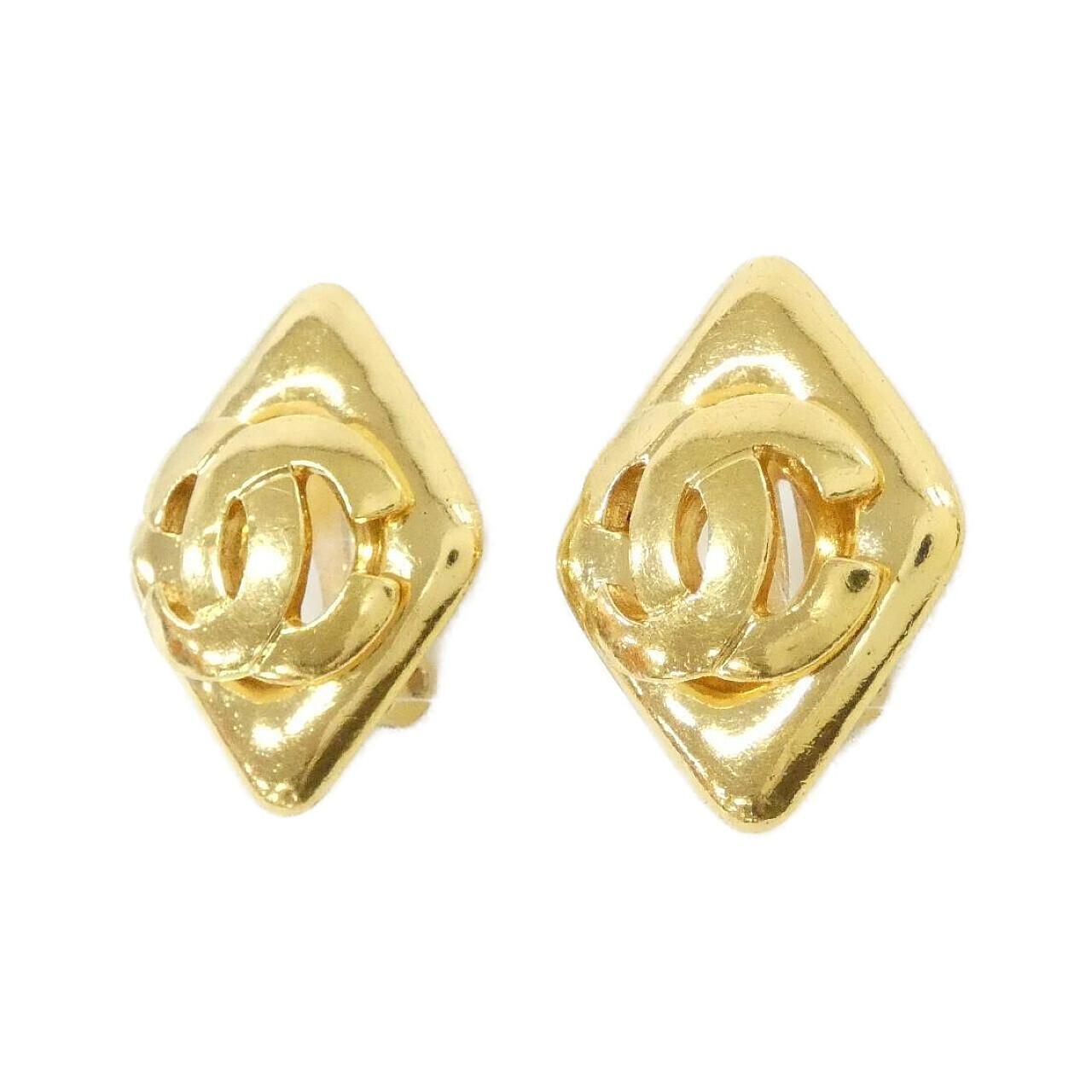 Chanel Vintage Earrings Gold — view 2