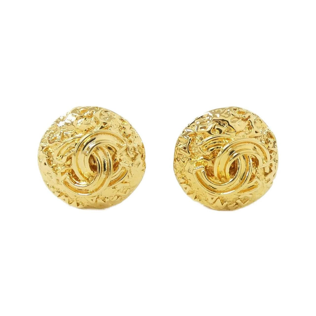 Chanel Vintage Earrings Gold