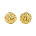 Chanel Vintage Earrings Gold
