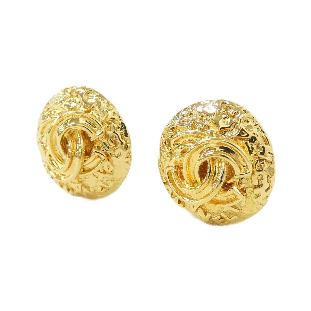 Chanel Vintage Earrings Gold — view 2