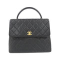 Chanel Vintage Bag Handbag Black