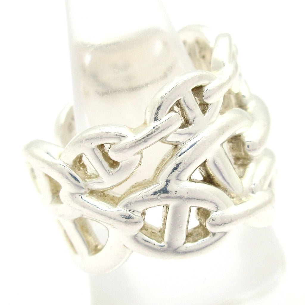 Hermes Ring 58 Chaine D'ancre GM Silver — view 2