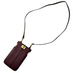 Fendi Peekaboo Leather Phone Pouch — view 2