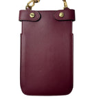 Fendi Peekaboo Leather Phone Pouch — view 3