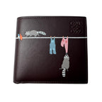 Loewe Raccoon Bifold Coin Wallet Napa Cafe