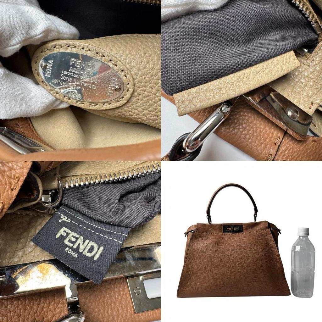 Fendi Selleria Peekaboo 2-Way Shoulder — view 8