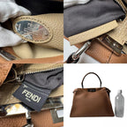 Fendi Selleria Peekaboo 2-Way Shoulder — view 8