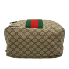 Gucci Backpack Soft GG Supreme Gray Beige Dark Multi Leather — view 5