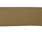 Bottega Veneta Belt 75 cm Beige Intrecciato Leather — view 4