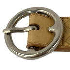 Bottega Veneta Belt 75 cm Beige Intrecciato Leather — view 3