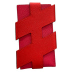 Hermes Card Case Tag Folder le Juku Rose Extreme — view 2