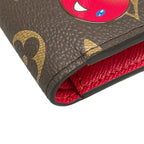 Louis Vuitton Bifold Wallet Monogram Cherry Portefeuille Lisa Initial — view 6