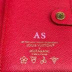 Louis Vuitton Bifold Wallet Monogram Cherry Portefeuille Lisa Initial — view 5
