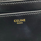 Celine Shoulder Bag Smo le Besace 16 Black Leather — view 8