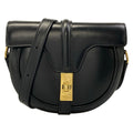 Celine Shoulder Bag Smo le Besace 16 Black Leather