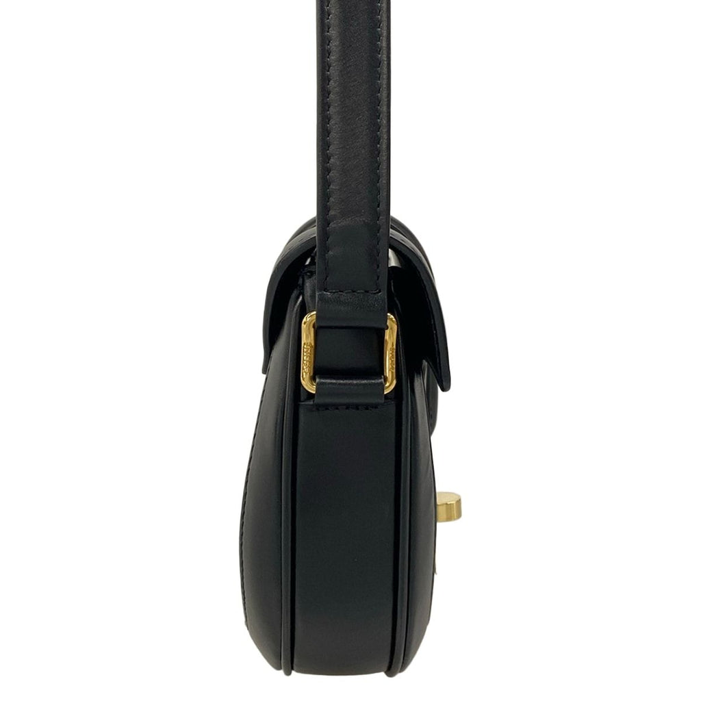Celine Shoulder Bag Smo le Besace 16 Black Leather — view 2
