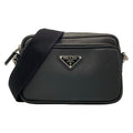 Prada Shoulder Bag Black Leather