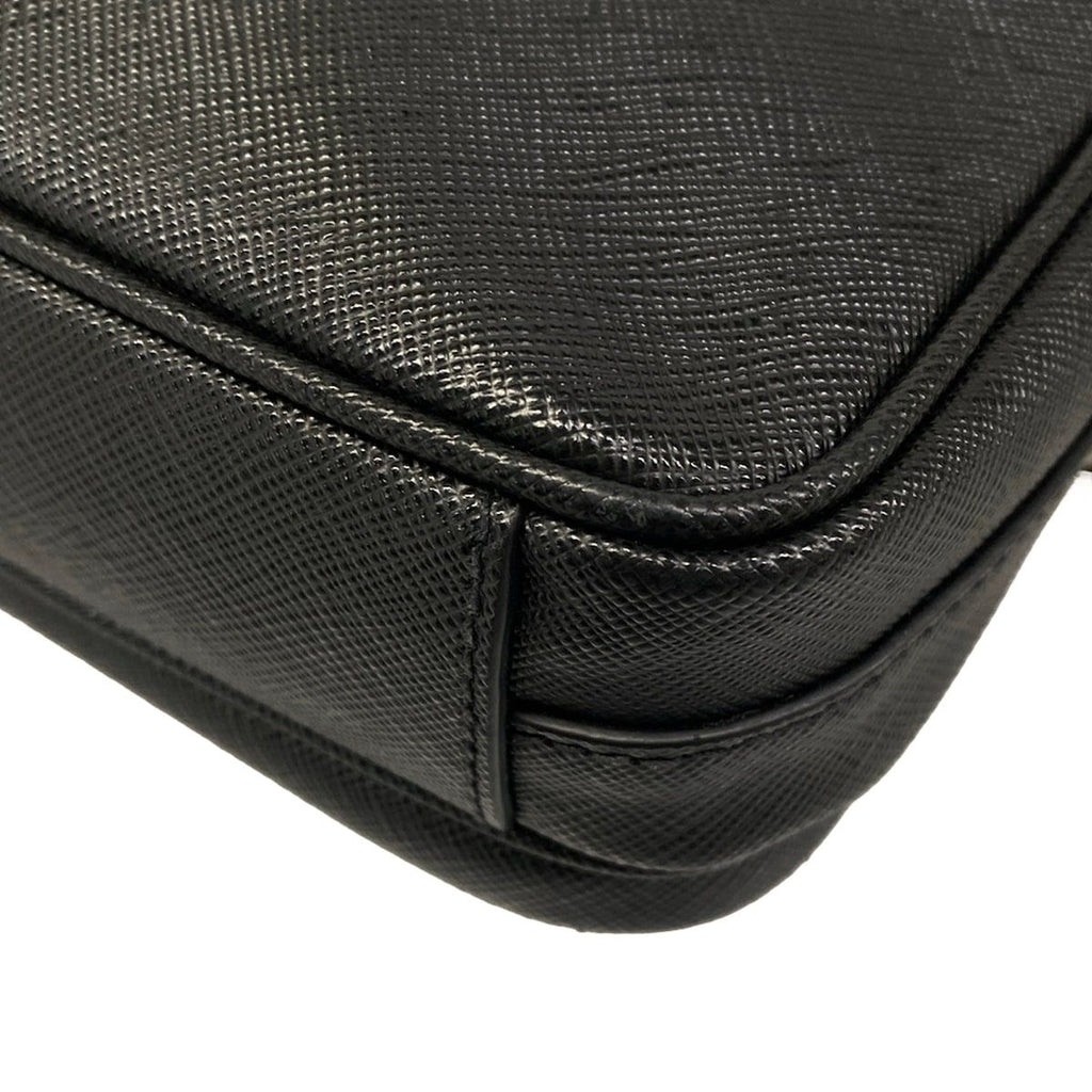 Prada Shoulder Bag Black Leather — view 6