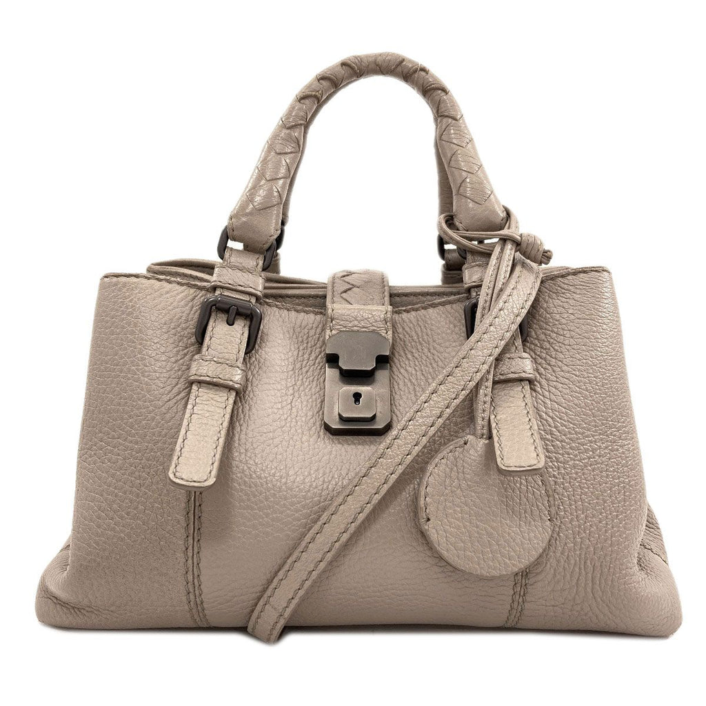 Bottega Veneta 2-Way Handbag Leather