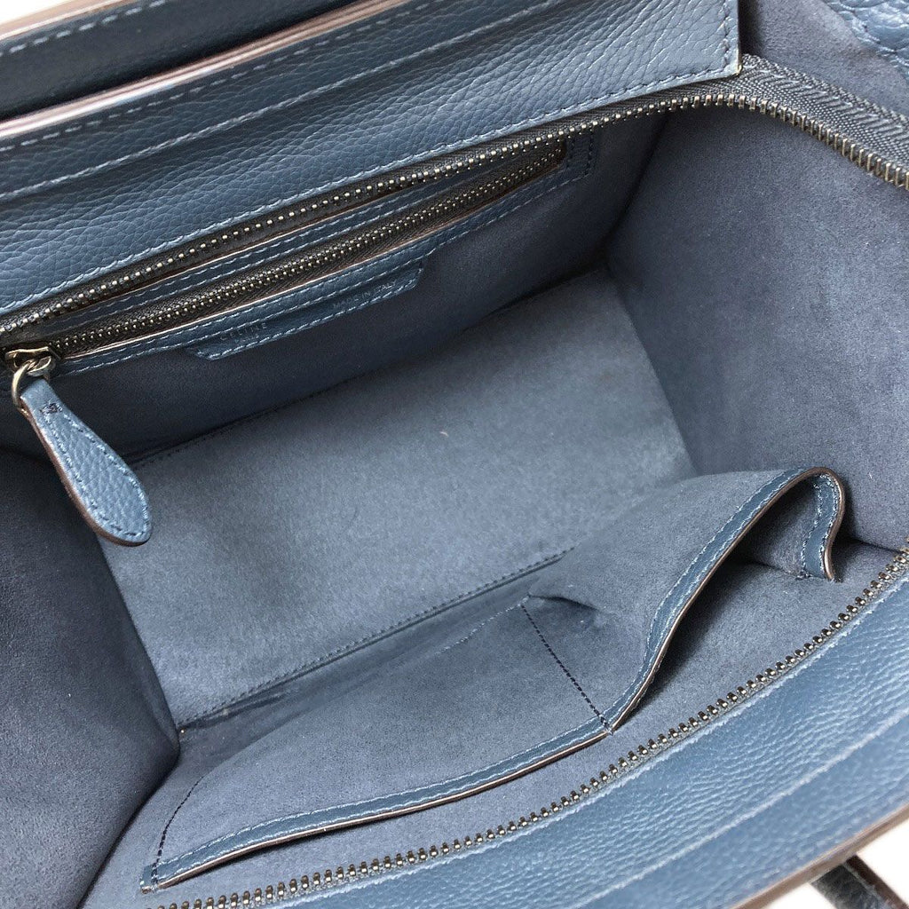 Celine Luggage Micro Tote Calf — view 5