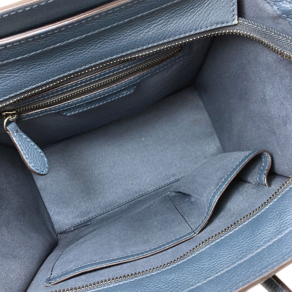 Celine Luggage Micro Tote Calf — view 5