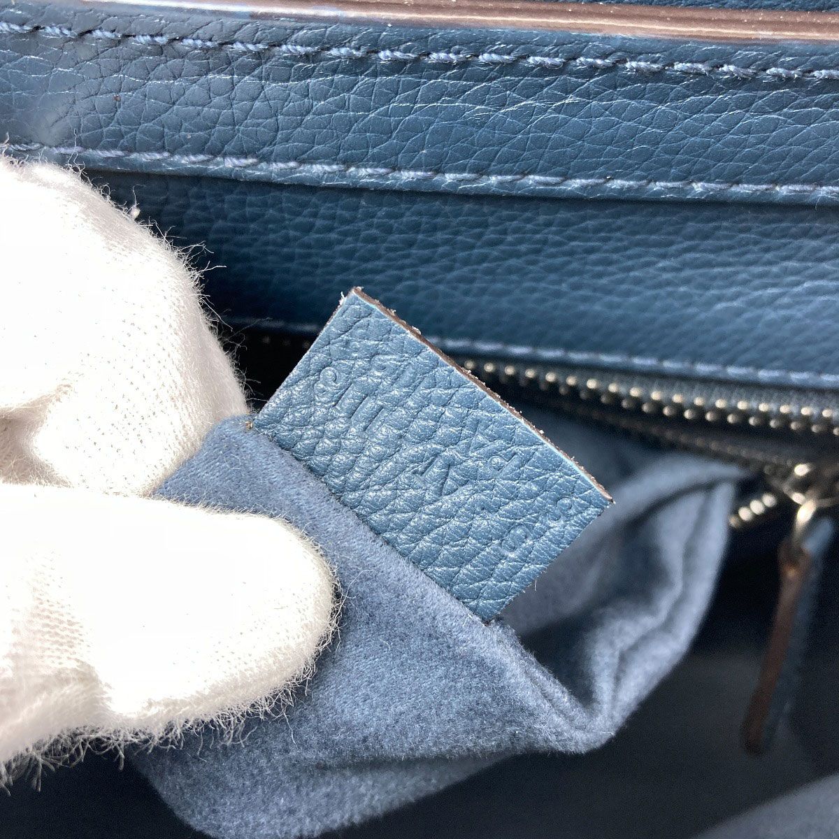 Celine Luggage Micro Tote Calf — view 7