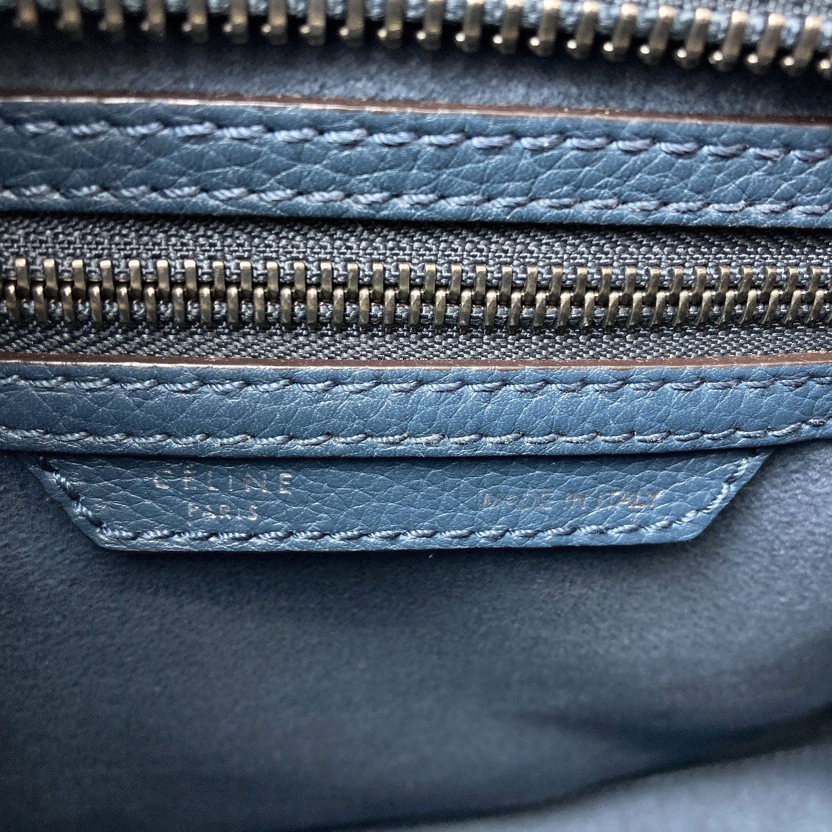 Celine Luggage Micro Tote Calf — view 6