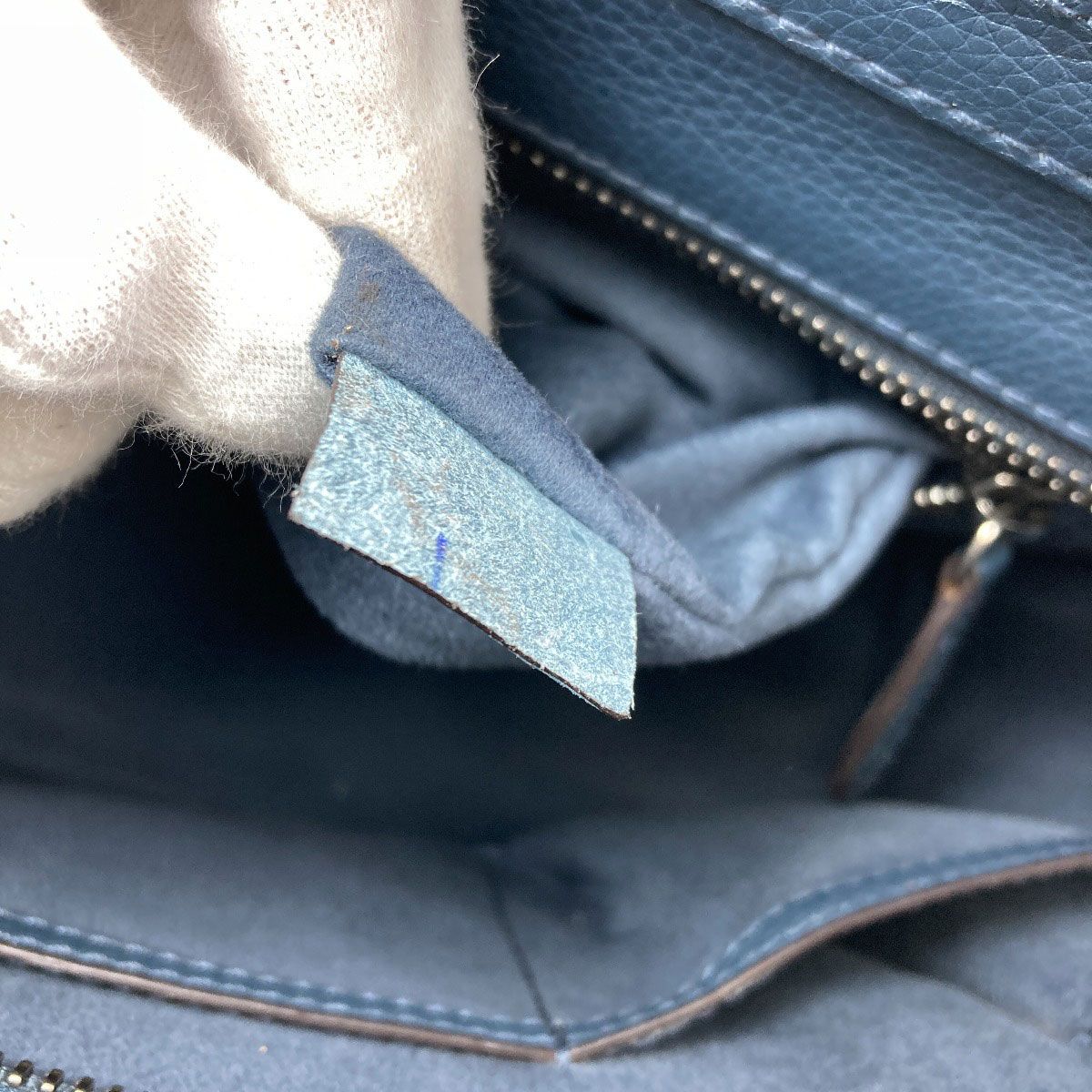 Celine Luggage Micro Tote Calf — view 8