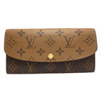 Louis Vuitton Portefeuille Emily Wallet Monogram Reverse