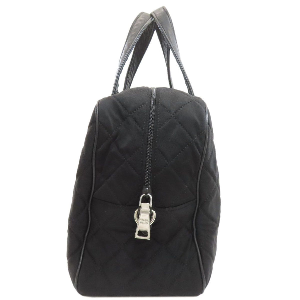 Prada Quilted 2-Way Handbag Cotton Canvas — view 3