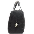 Prada Quilted 2-Way Handbag Cotton Canvas — view 3