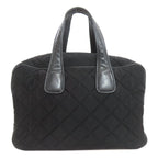 Prada Quilted 2-Way Handbag Cotton Canvas — view 2